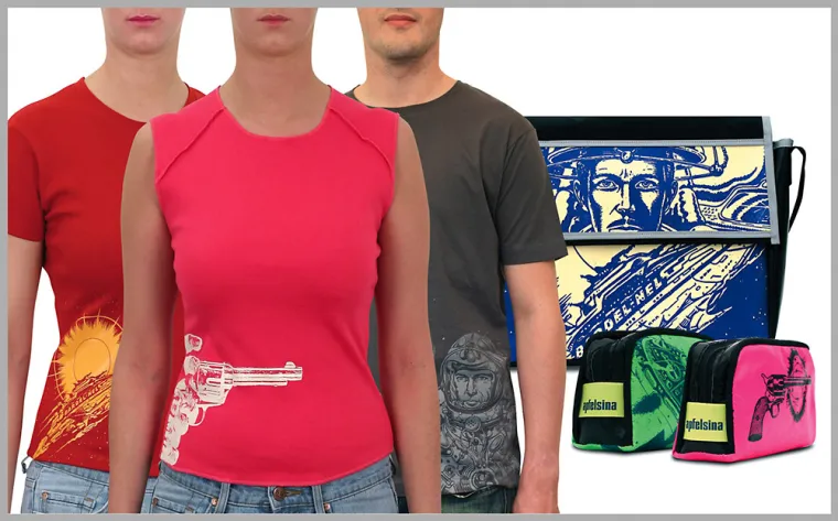 Grüße aus dem Paralleluniversum - Berliner Designlabel Apfelsina lanciert Kollektion mit Motiven aus der Science-Fiction-Serie Perry Rhodan Bild: Grüße aus dem Paralleluniversum - Berliner Designlabel Apfelsina lanciert Kollektion mit Motiven aus der Science-Fiction-Serie Perry Rhodan