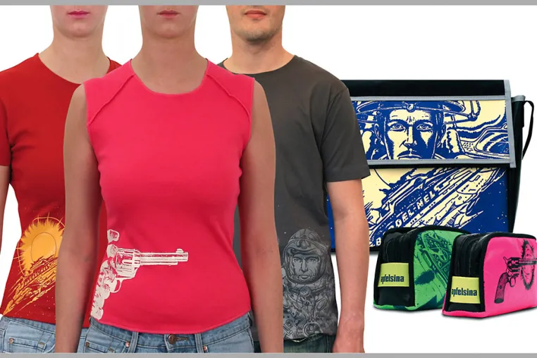 Grüße aus dem Paralleluniversum - Berliner Designlabel Apfelsina lanciert Kollektion mit Motiven aus der Science-Fiction-Serie Perry Rhodan Bild: Grüße aus dem Paralleluniversum - Berliner Designlabel Apfelsina lanciert Kollektion mit Motiven aus der Science-Fiction-Serie Perry Rhodan