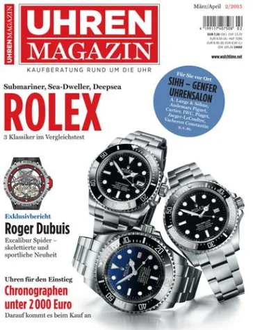 UHREN-MAGAZIN erstrahlt in neuem Glanz Bild: UHREN-MAGAZIN erstrahlt in neuem Glanz