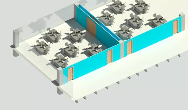 Bild: Knauf erleichtert Planen in 3D - Umfangreiche BIM-Objekte für Trockenbau, Boden und Fassade