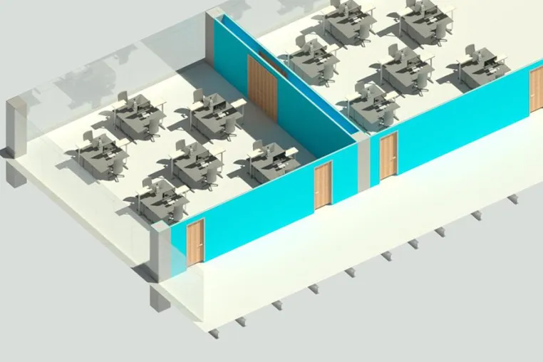 Bild: Knauf erleichtert Planen in 3D - Umfangreiche BIM-Objekte für Trockenbau, Boden und Fassade