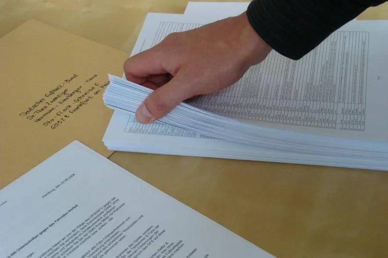 Offener Brief an den DFB und WFV - Über 10.000 Unterschriften gegen das „Fanvideo-Verbot Bild: Offener Brief an den DFB und WFV - Über 10.000 Unterschriften gegen das „Fanvideo-Verbot