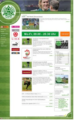Bild: Der Bundesliga-Klub SV Bauwelt Koch Mattersburg im neuen Gewand.