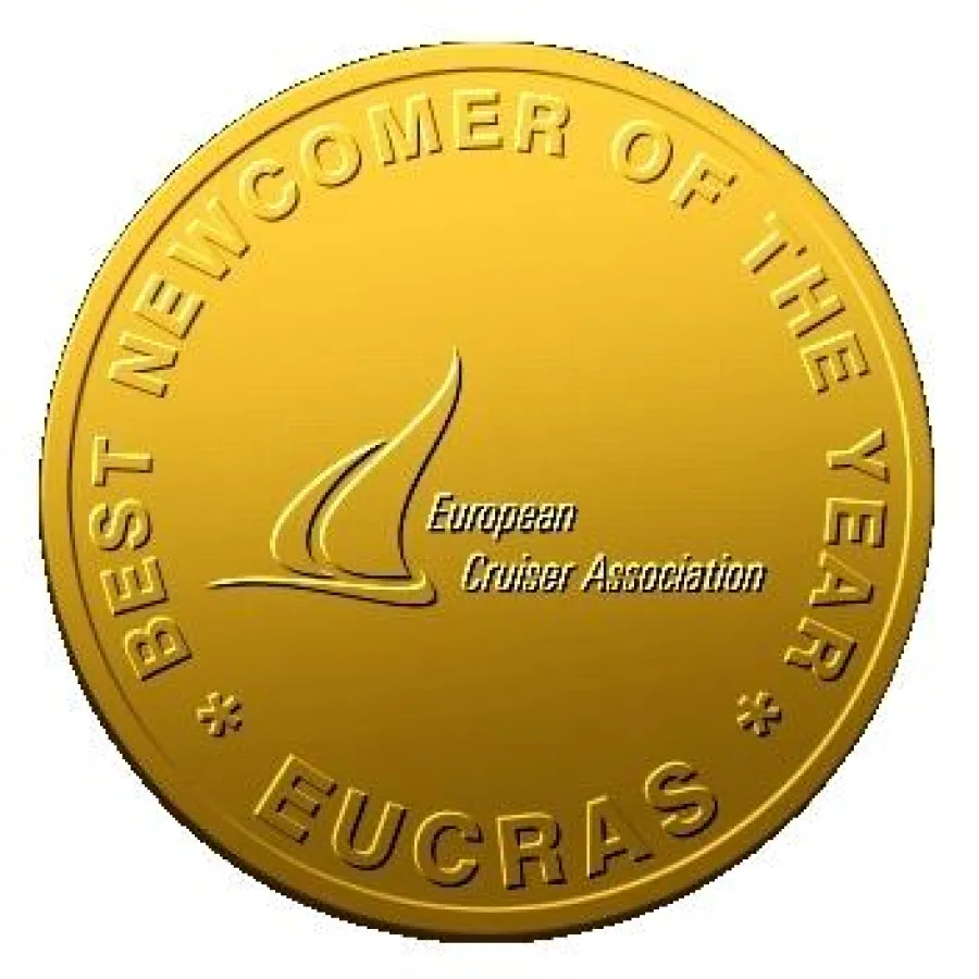 Gold-Award BEST NEW SHIP OF THE YEAR der European Cruiser Association