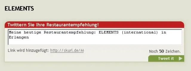 speisekarte.de vernetzt sich weiter über Twitter Bild: speisekarte.de vernetzt sich weiter über Twitter