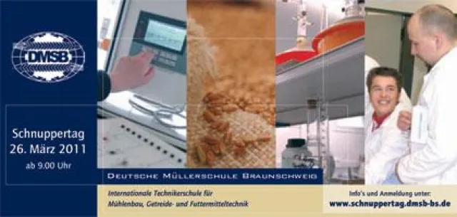 Bild: Schnuppertag an der Deutschen Müllerschule Braunschweig (DMSB)