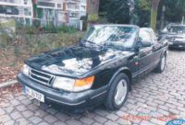 Saab 900 Turbo Cabriolet in Hamburg gestohlen Bild: Saab 900 Turbo Cabriolet in Hamburg gestohlen