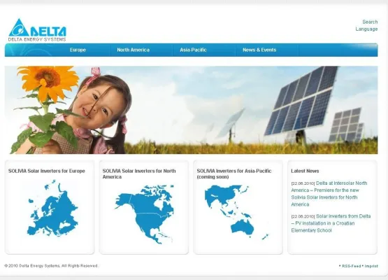 Bild: SOLAR-INVERTER.COM ERWEITERT UM NEUE WEBSEITEN
