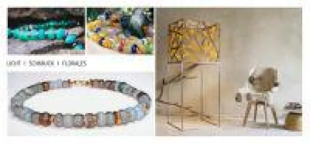 Bild: Ausstellung "Licht - Schmuck - Florales" mit Lichtdesigner Otto Sprencz