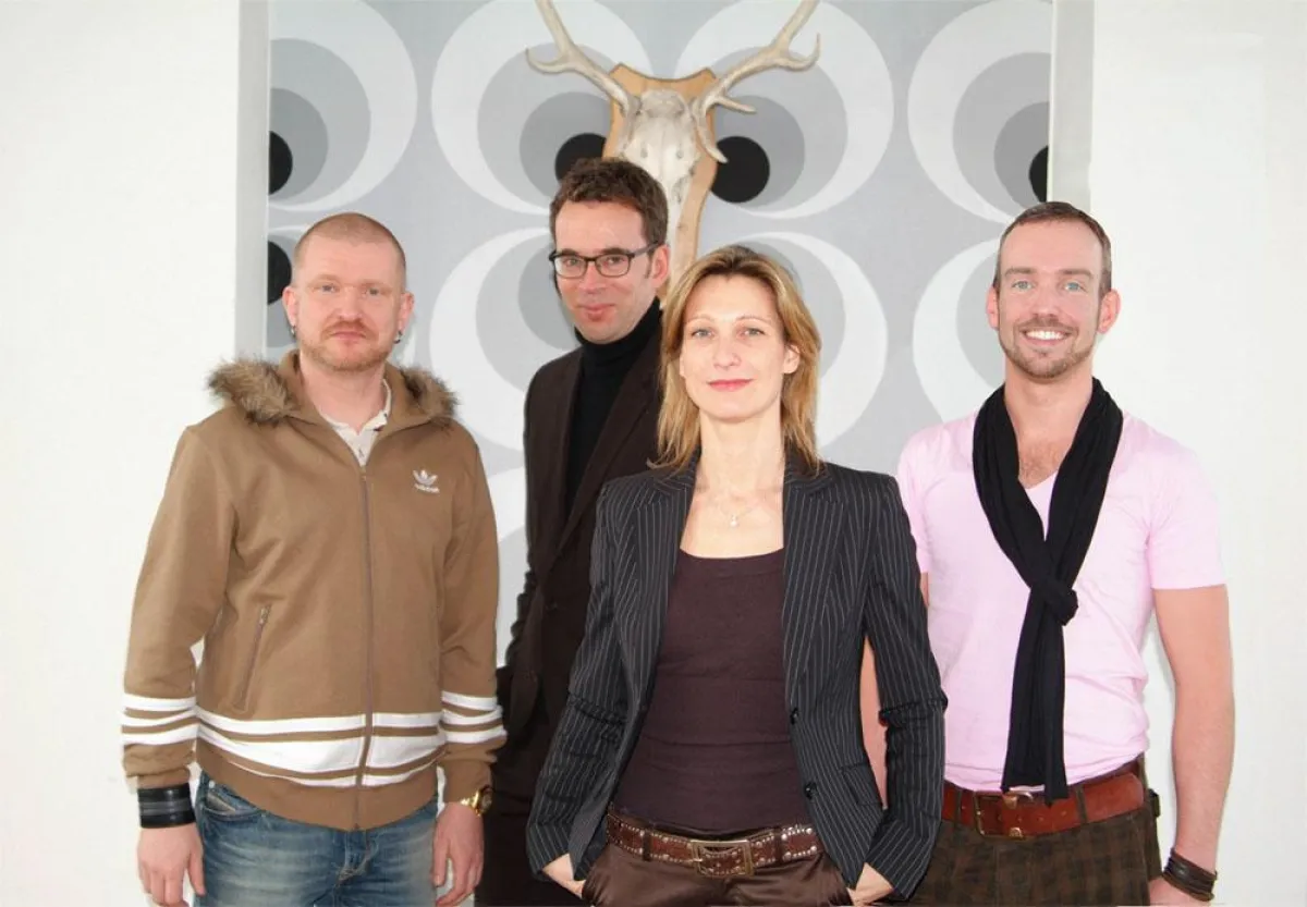 v.l.n.r. Matthias Kaminsky, Andor Poll, Sylvia Manz, Joachim Koch