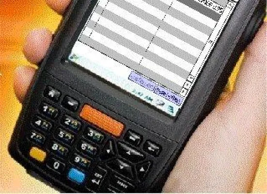 Bild: Aufträge mobil erfassen mit einer günstigen Barcode PDA Komplett-Lösung
