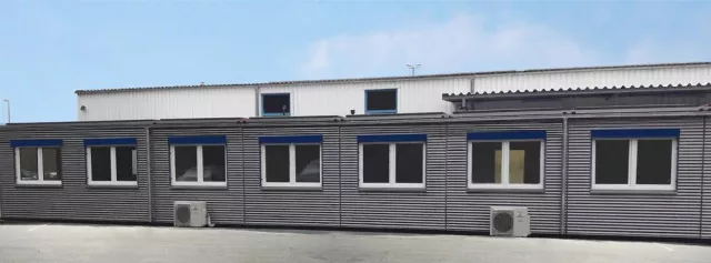 Bild: ThyssenKrupp erhält bei Chemnitz ein neues Bürogebäude von Heinkel Modulbau, Blaubeuren