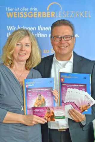 Bild: Große Hüte, Samba-Rhythmen, schnelle Pferde und ein Weißgerber Lesezirkel-Rennen