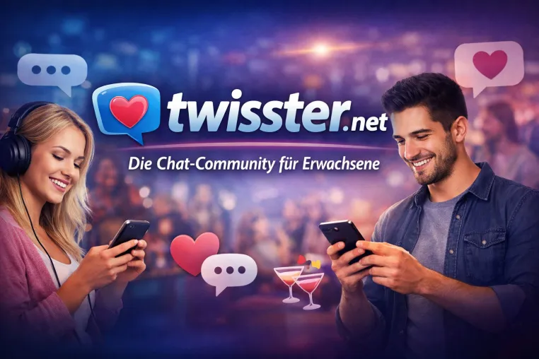 Neues Chat- und Unterhaltungsportal für Erwachsene: Twisster.net bringt Menschen zusammen Bild: Neues Chat- und Unterhaltungsportal für Erwachsene: Twisster.net bringt Menschen zusammen