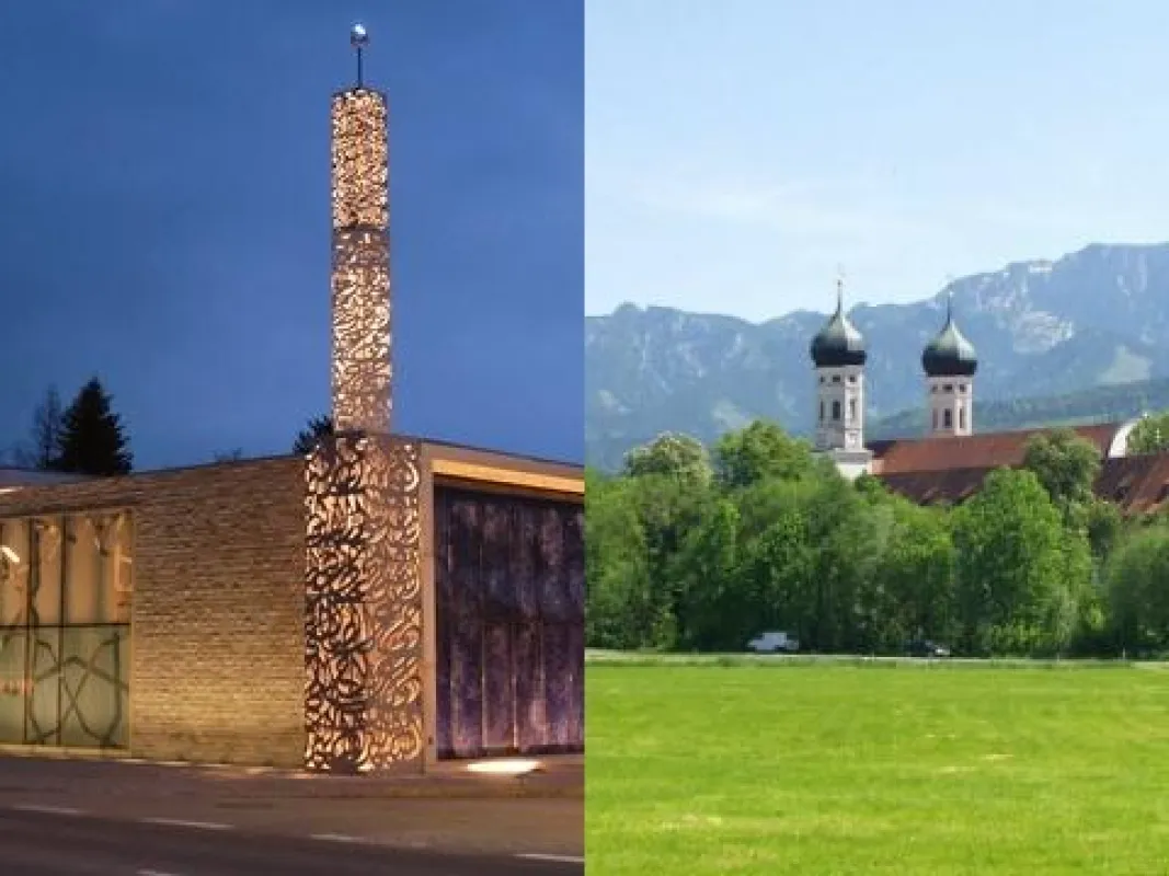 Moschee in Penzberg - Kloster in Benediktbeuern