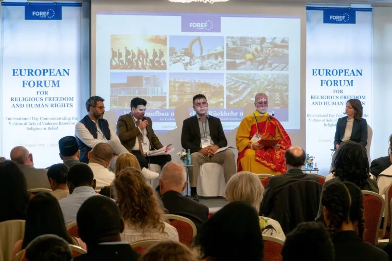 Bild: „Voices be Heard“: Religiöse & weltanschauliche Gruppen fordern Gehör beim Menschenrechtsforum Frankfurt