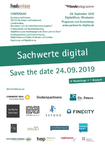 Bild: 3. Symposium „Sachwerte digital“ in Wiesbaden