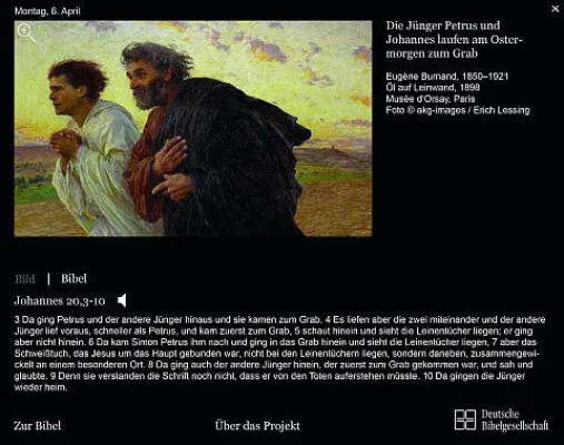 Bild: „365 x Bild und Bibel“ zeigt jeden Tag ein Kunstwerk