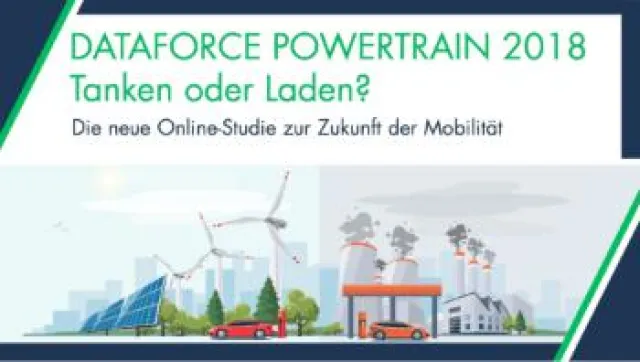 Bild: Dataforce Powertrain Analyse 2018: Wenn nichts getan wird, wird’s E nix – jedenfalls vorerst