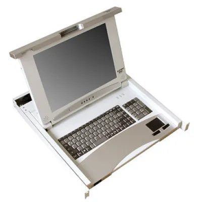 Bild: Hochwertige Bildschirm-Tastatur-Einheit in modernem Design