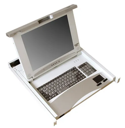 Bild: Hochwertige Bildschirm-Tastatur-Einheit in modernem Design