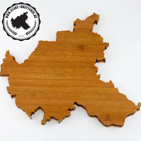 Stadt-Brettchen - Ab in die Küche mit deiner Stadt! Bild: Stadt-Brettchen - Ab in die Küche mit deiner Stadt!