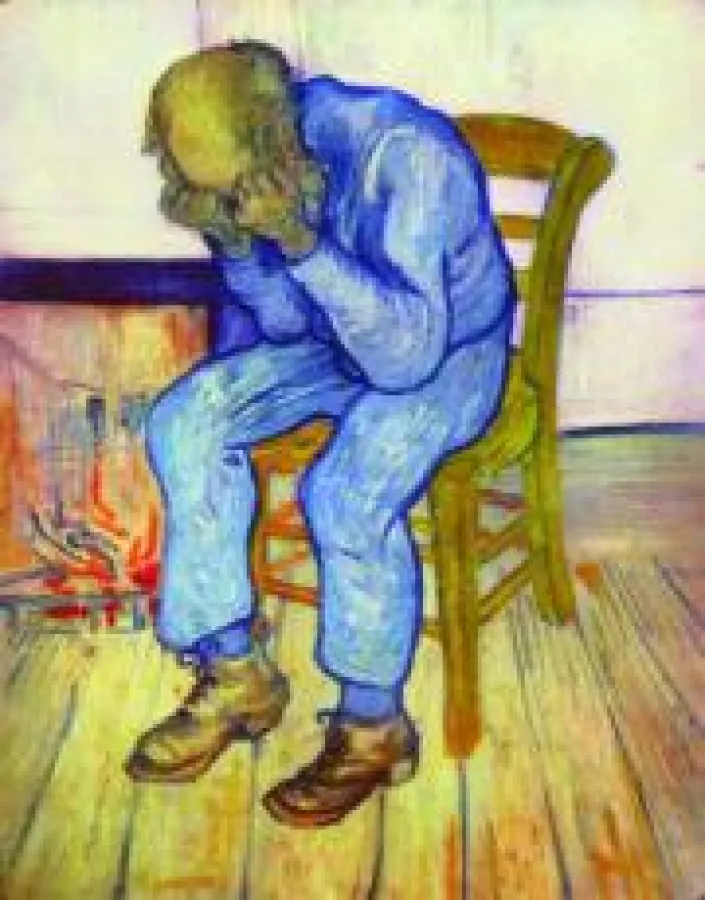 Kannte Depressionen-Vincent van Gogh