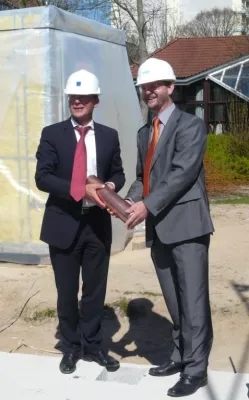 Bild: IMMAC - Grundsteinlegung für Bettenhaus der Ostseeklinik Schönberg-Holm