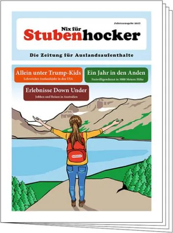 Bild: Mit jungen Weltentdeckern auf Reise - Neue Ausgabe 2017 der Zeitung „Nix für Stubenhocker“