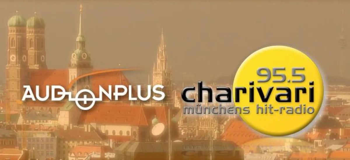 95.5 Charivari München neues On Air Design von AUDIONPLUS