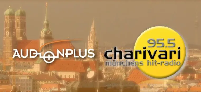 95.5 Charivari München produziert neues On Air Design bei AUDIONPLUS Bild: 95.5 Charivari München produziert neues On Air Design bei AUDIONPLUS