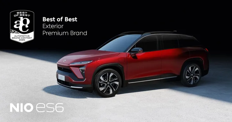 Bild: NIO ES6 gewinnt Best of Best des Automotive Brand Contest