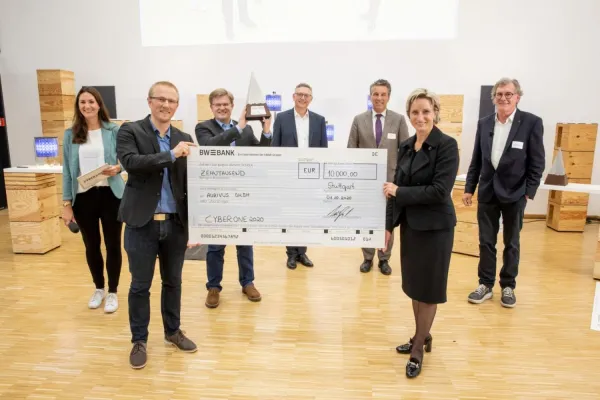 aurivus aus Ulm gewinnt 10.000 Euro Startup Award für künstliche Intelligenz, die Gebäudepläne konstruiert Bild: aurivus aus Ulm gewinnt 10.000 Euro Startup Award für künstliche Intelligenz, die Gebäudepläne konstruiert