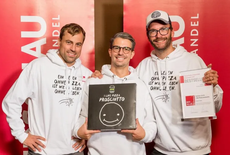 Branchen-Award BESTSELLER 2019 für Gustavo Gusto Bild: Branchen-Award BESTSELLER 2019 für Gustavo Gusto