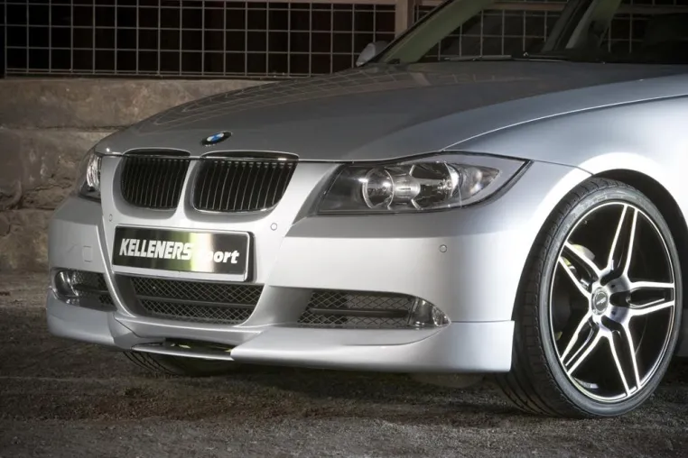 Bild: Sportlicher Auftritt und extravagante Felgen: Veredelungsprogramm für BMW E90/91 von KELLENERS sport