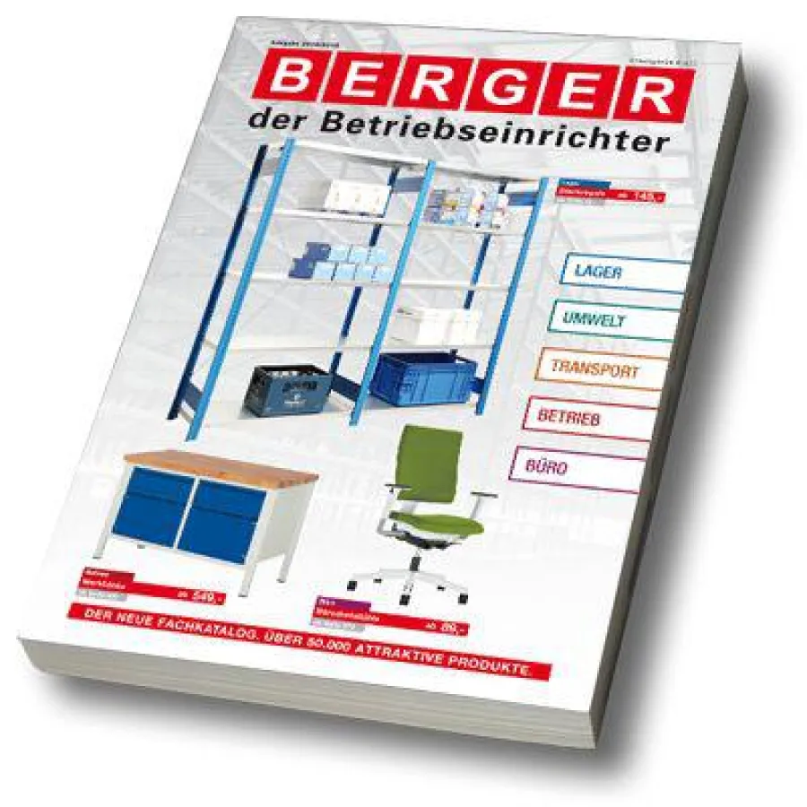 Markenvielfalt und Qualität auf 1.200 Seiten im neuen Berger Fachkatalog