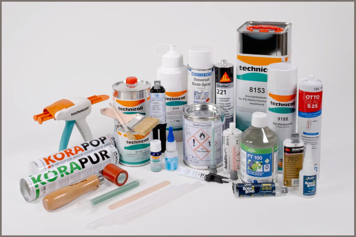 Kompetenz und Beratung: Bei RUDERER finden alle Branchen passende Marken-Klebstoffe. (© RUDERER Klebetechnik GmbH)