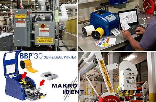 Bild: Brady BBP30 Schilderdrucker für die Sicherheitskennzeichnung