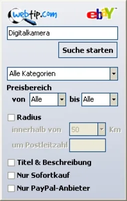 Bild: Webtip Titlebar: Intelligente und schnelle Recherche per Mausklick