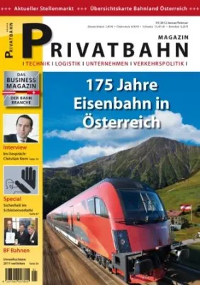 Bild: Privatbahn Magazin – Ausgabe 1/2012: 175 Jahre Eisenbahn in Österreich