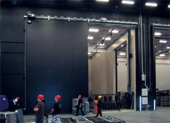 Bild: Riesige Tore für die neue Oper in Oslo - Buchele baut Schallschutztore in Übergröße ein