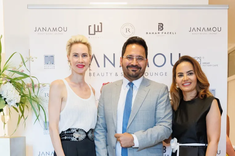 Bild: UNTERNEHMERIN NEDA POURMOUSAVI LUD ZUM CHARITY-EVENT FÜR FRAUEN IM IRAN EIN