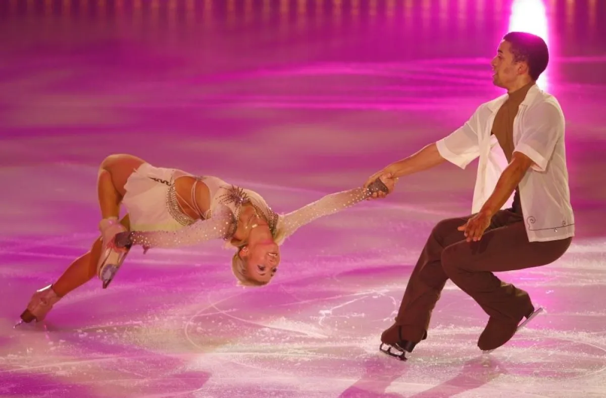 Aljona Savchenko und Robin Szolkowy brennen darauf, sich zur Eisgala 2006 endlich einmal dem Publikum in ihrer heimischen Eishalle zu zeigen.