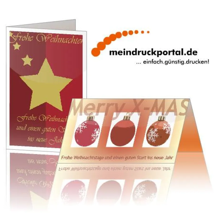 Weihnachtskarten bei meindruckportal.de
