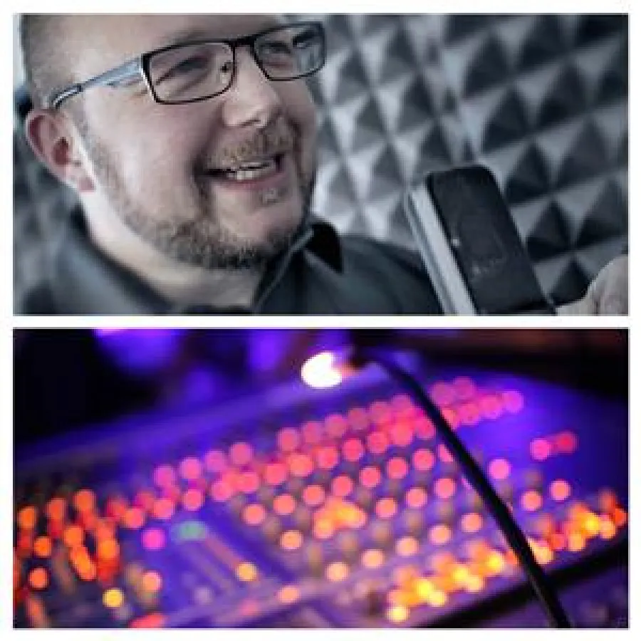 Sprecher Bremen im Studio bei Filmproduktion KONTRAST