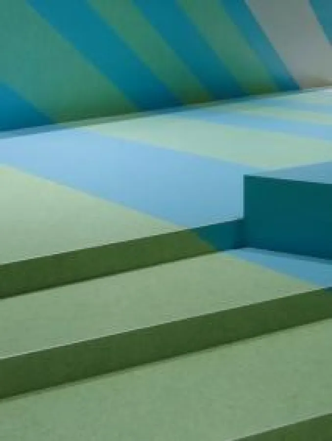 Zum optimalen Schutz speziell von Treppen und Podesten empfiehlt Armstrong die neuen Abschluss- oder Treppenkantenprofile aus Aluminium.