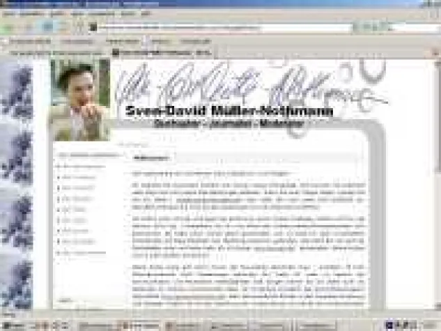 Mr. Ernährung endlich online: svendavidmueller.de Bild: Mr. Ernährung endlich online: svendavidmueller.de