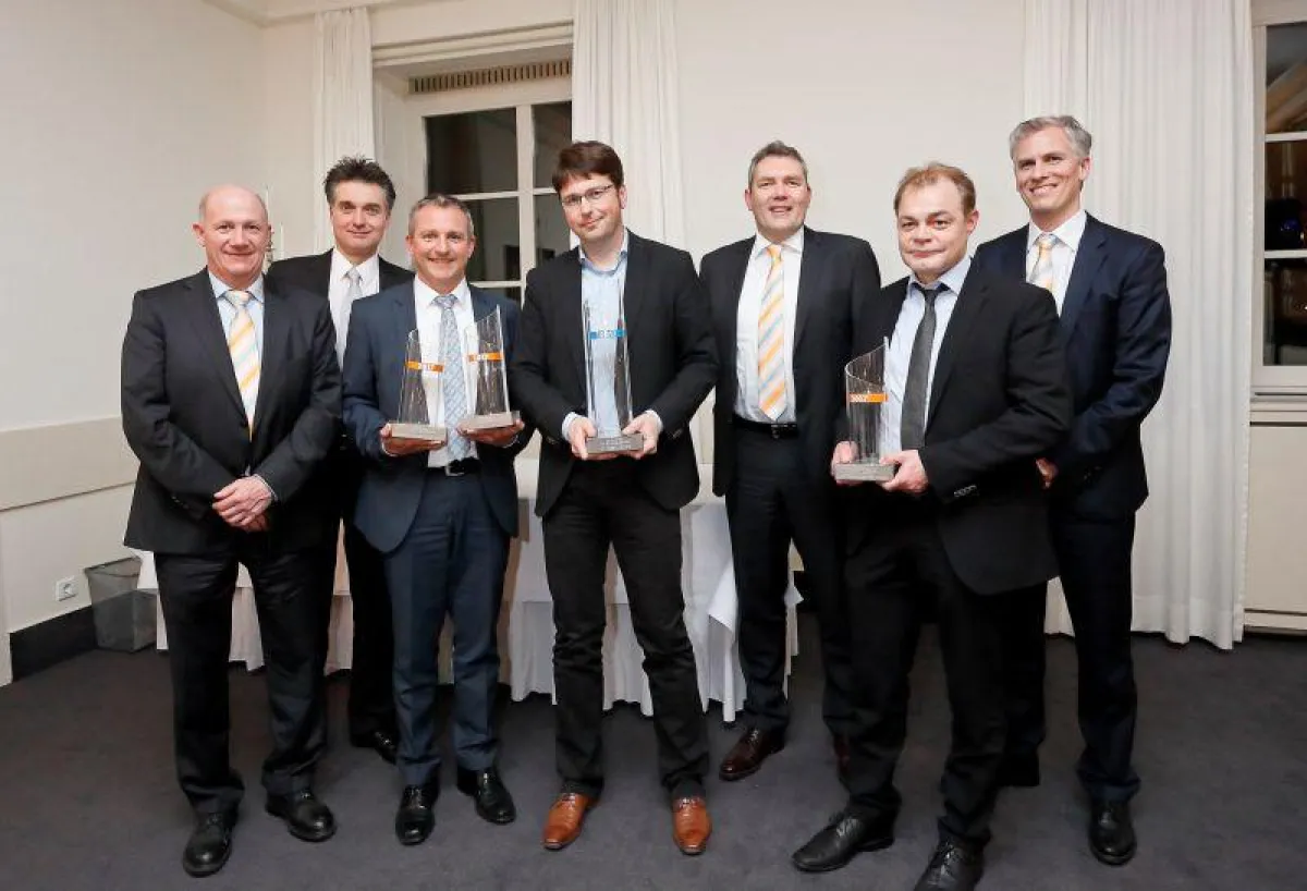 Gruppenfoto der Ausgezeichneten