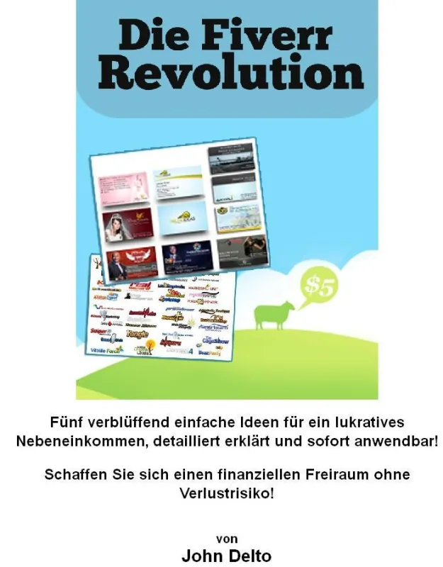 Die Fiverr Revolution, erschienen als Kindle eBook bei Amazon