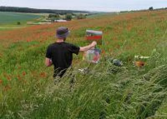Kunstausstellung des Volkacher Freilichtmalers Björn Wirtz zeigt Impressionen der Region Bild: Kunstausstellung des Volkacher Freilichtmalers Björn Wirtz zeigt Impressionen der Region
